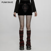 Gothic applique skirt