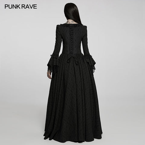 Gothic thorn rose gown
