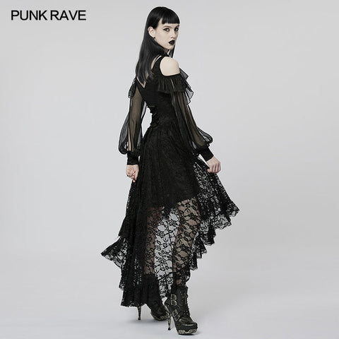 2023 Goth lace dress