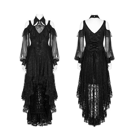 2023 Goth lace dress