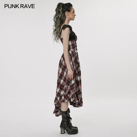 Goth Gorgeous Print Dress