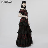 Goth Gorgeous Print Dress