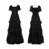Goth Gorgeous Print Dress