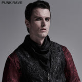 Men triangular scarf veil