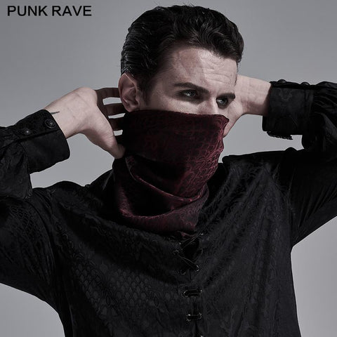 Men triangular scarf veil