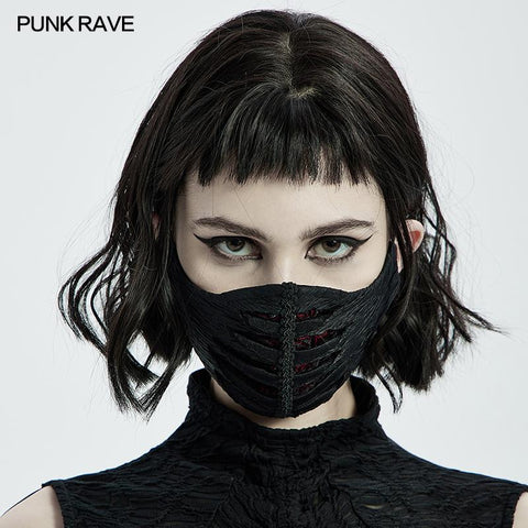 Goth Dark Face Mask
