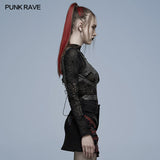 Punk hollow-out vest