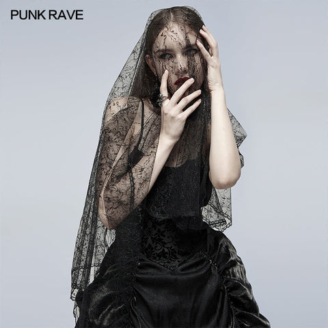 Gothic light lace headware