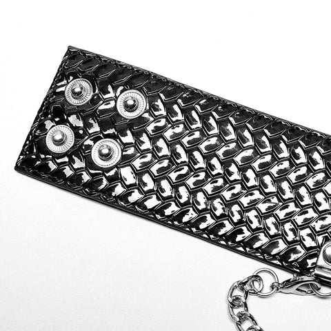 Punk wild python grain choker