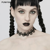 Gothic snake shaped choker