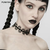 Gothic snake shaped choker