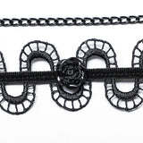 Gothic snake shaped choker