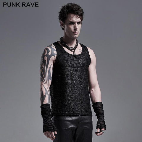 PUNK printed vest