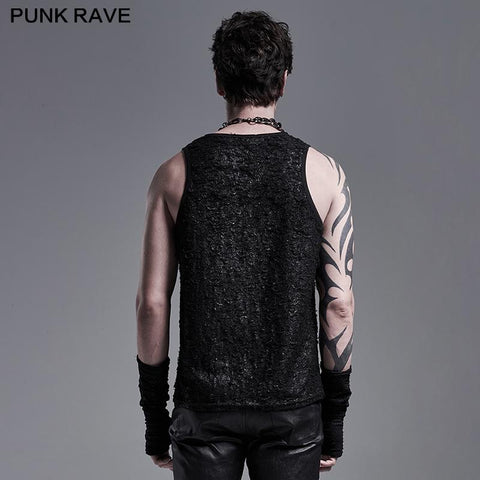 PUNK printed vest