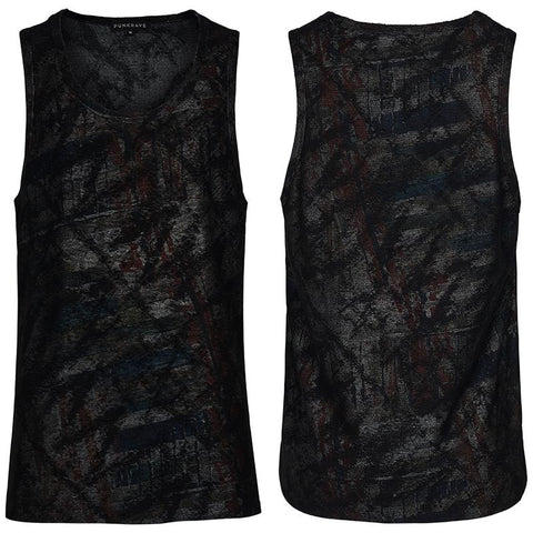 PUNK printed vest