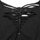 Punk woven T-shirt