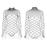 Punk one-piece mesh T-shirt