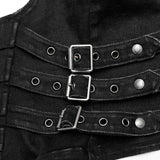 Punk handsome tight vest