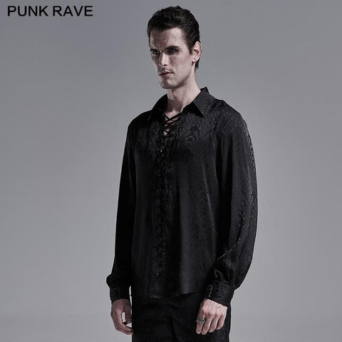 Gothic jacquard shirt