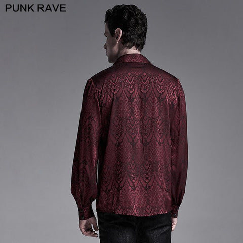 Gothic jacquard shirt