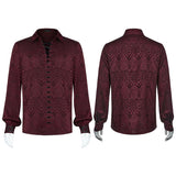 Gothic jacquard shirt