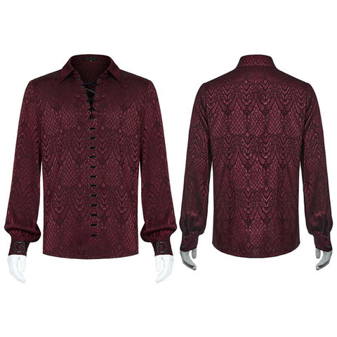 Gothic jacquard shirt