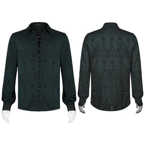 Gothic jacquard shirt