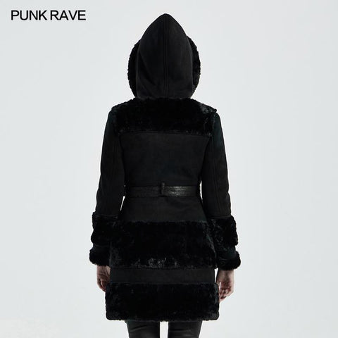 Goth Thick Woolen Coat