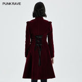 Goth Mid Length Coat