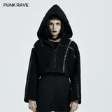 Punk Leopard Short Coat
