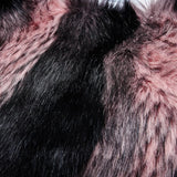 Punk Black Stripe Woollen Coat