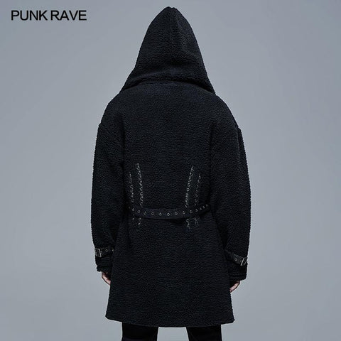 Goth Thick Coral Velvet Jacket