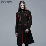 Punk Cool Segmentation Medium Long Jacket
