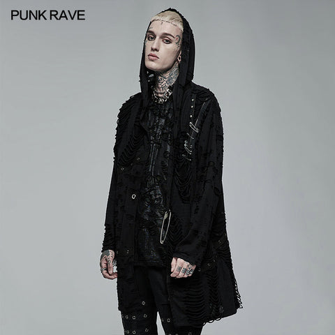 Gothic decadent knitted coat