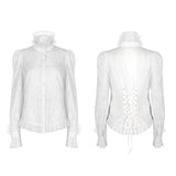 Gothic texture delicate blouse