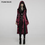 Goth Dark Wizard Long Coat