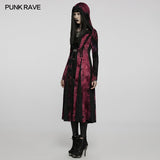 Goth Dark Wizard Long Coat