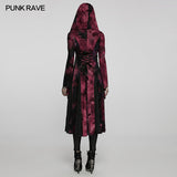 Goth Dark Wizard Long Coat