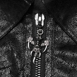 Punk personalized hollow out coat