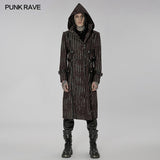 Punk decadent stripe coat