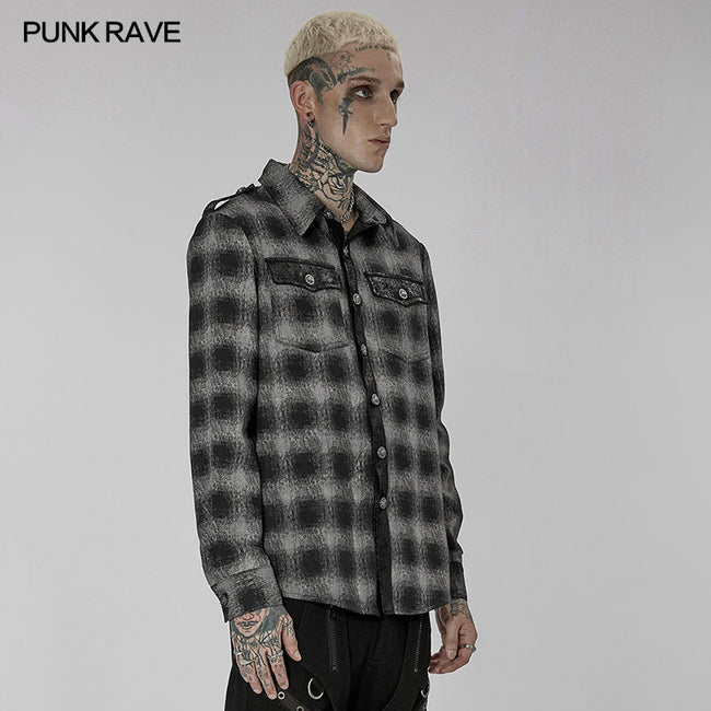 Punk Plaid Shirt