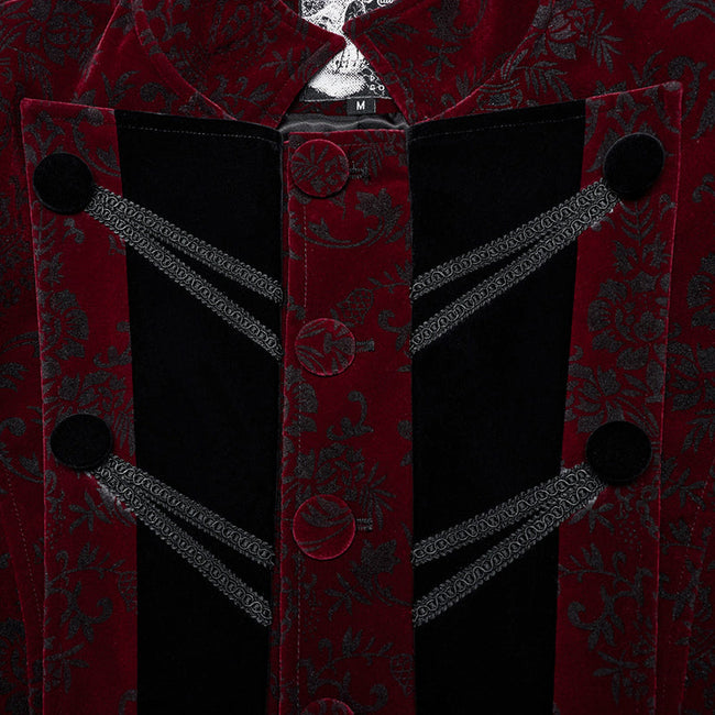 Gorgeous Goth printed coat