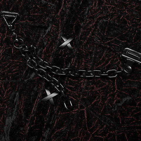 2022 Gothic daily  velvet  shirt