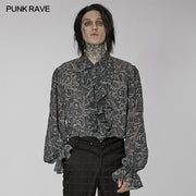 Goth embossed shirt