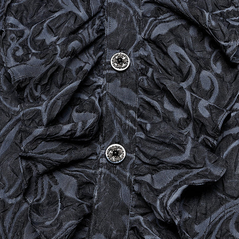 Goth embossed shirt