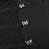 Dark sweatshirt vest
