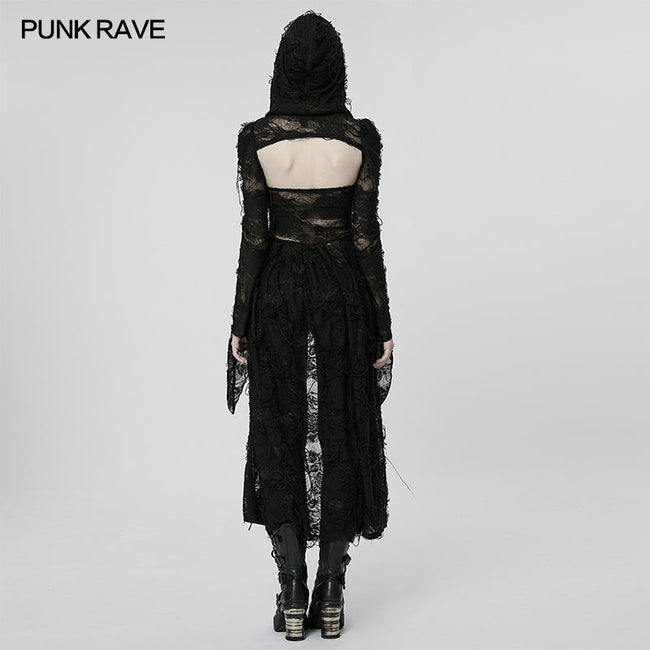 Dark Gothic Knitted Coat