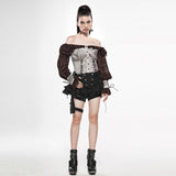 Steampunk Plants and Magic Painted Shirts