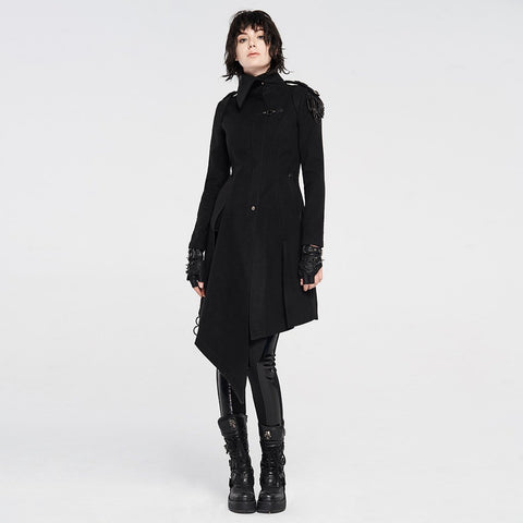Simple Military Uniform Woolen Coat
