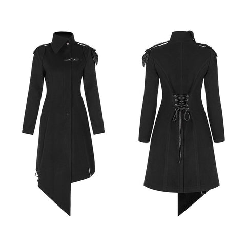 Simple Military Uniform Woolen Coat